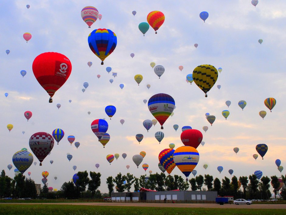 Albuquerque International Balloon Fiesta в Мексике