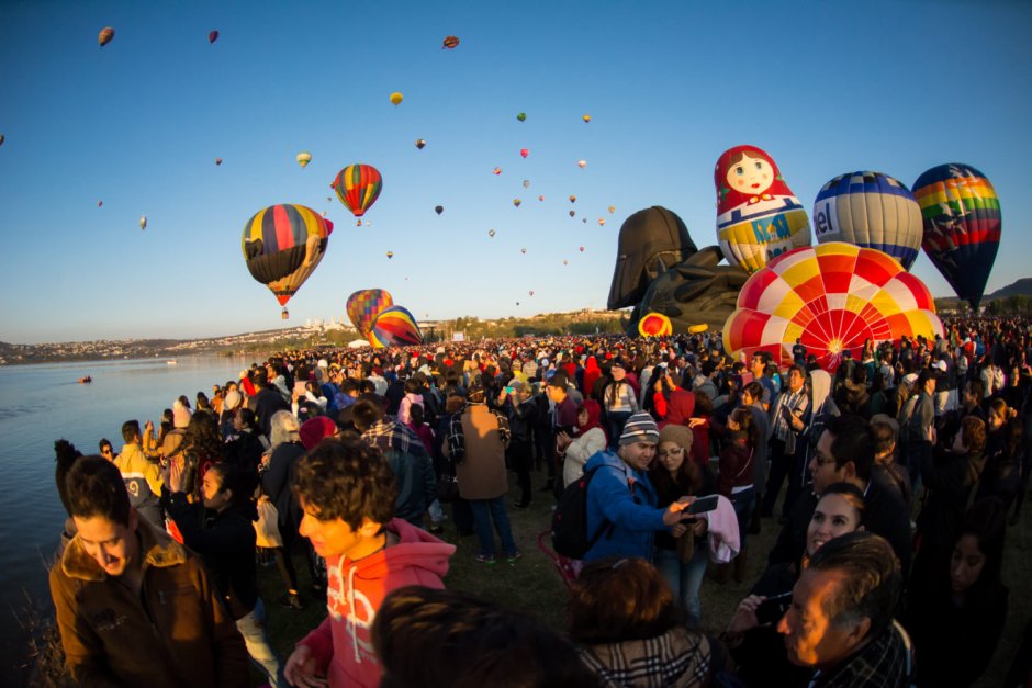 Международный фестиваль воздушных шаров в Бристоле