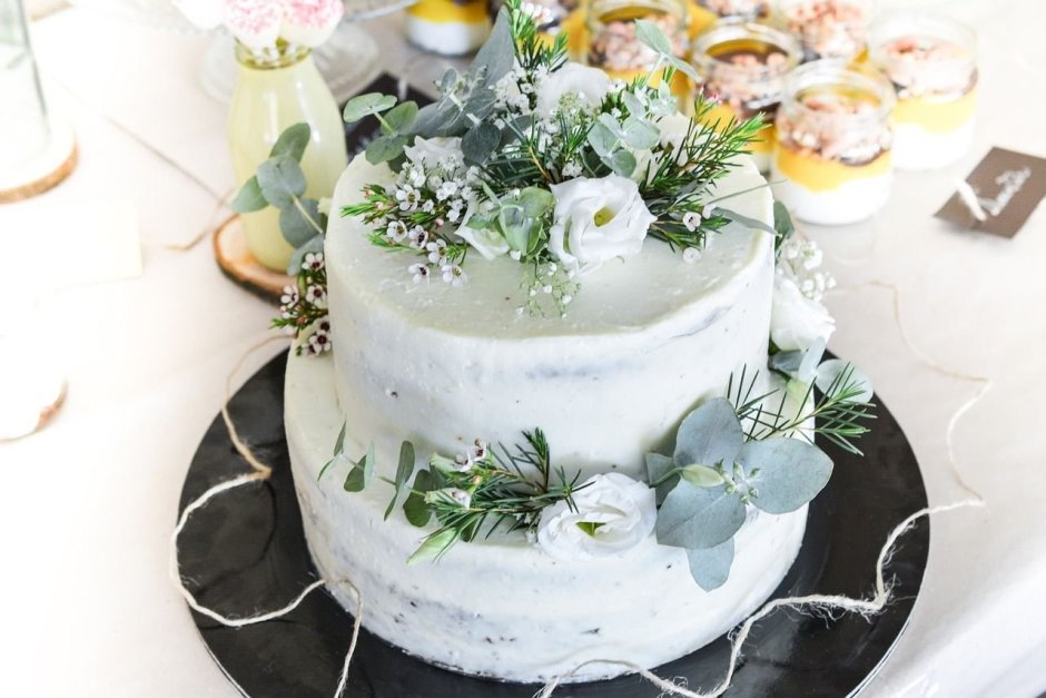 Декор свадебного торта