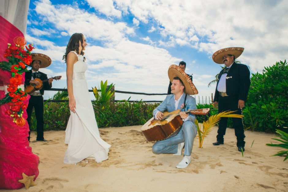 Свадьба в стиле Мексика