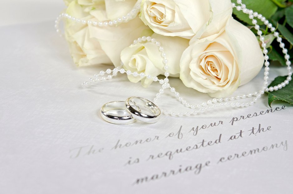 С годовщиной свадьбы белые розы