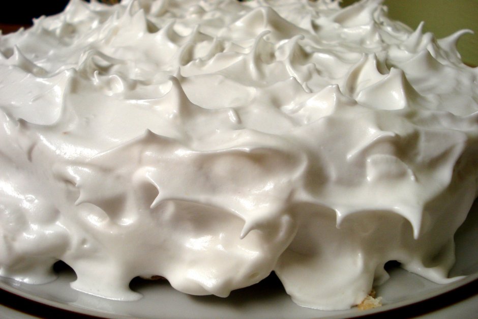 Глазурь для пирога белая
