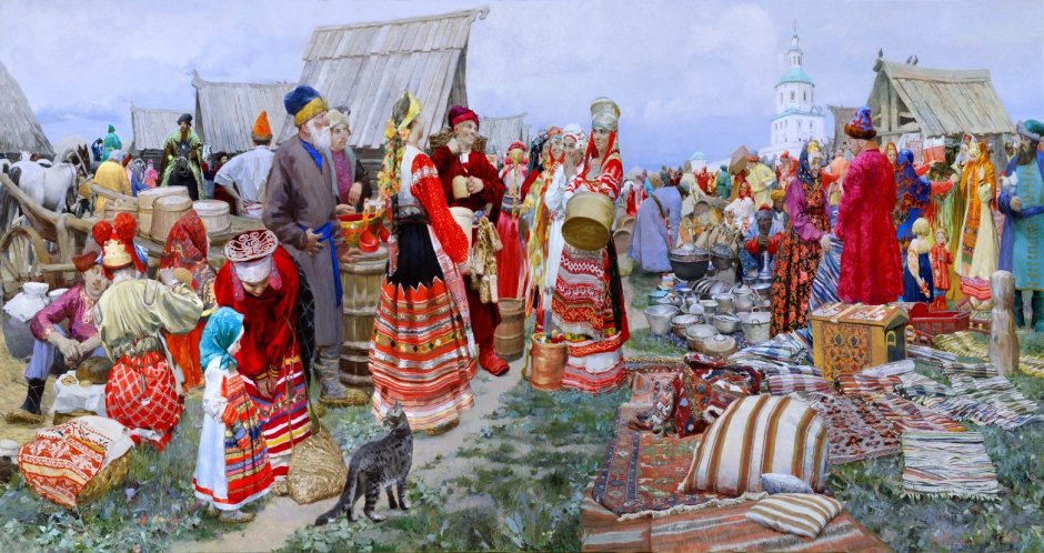Старинные русские ярмарки