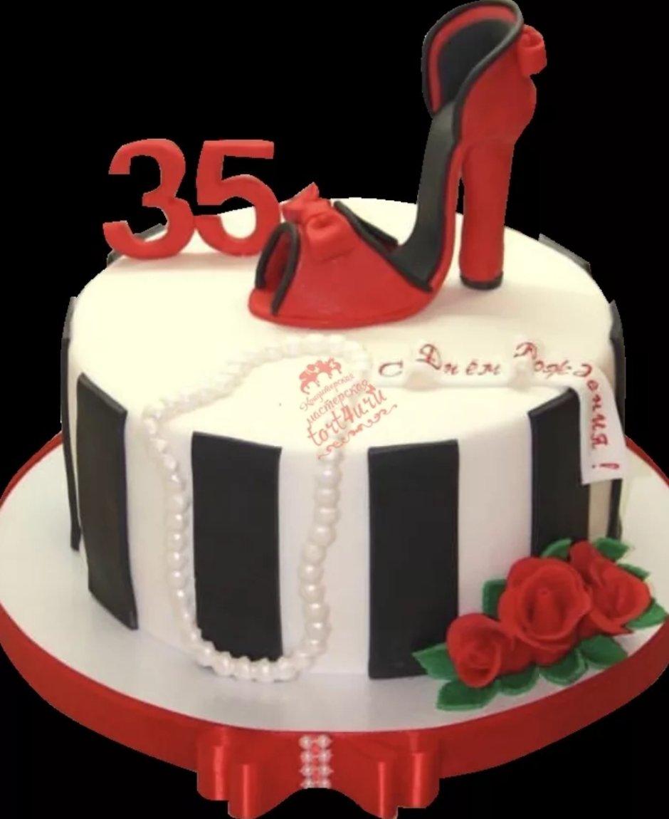 Тортики на юбилей 35 лет