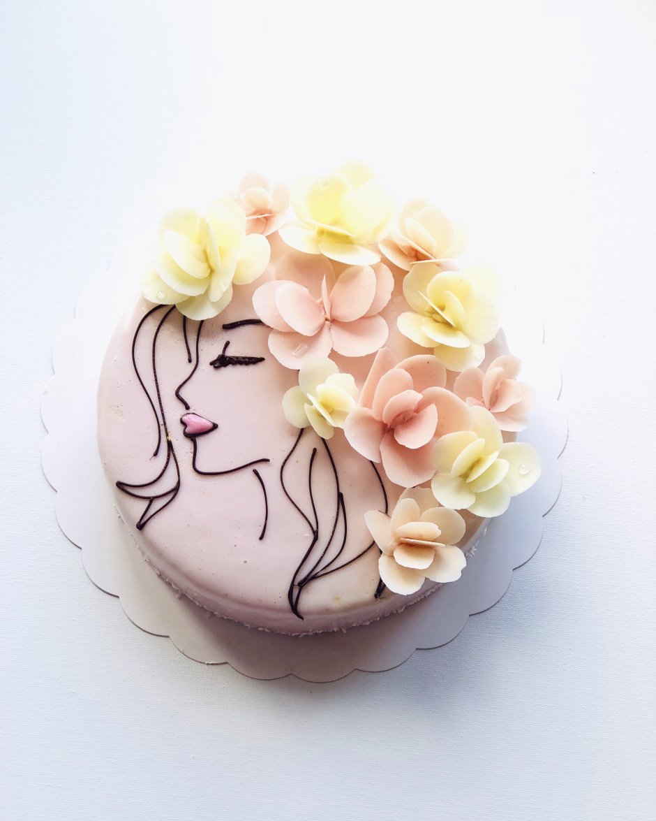 Торт поп-арт для девушки