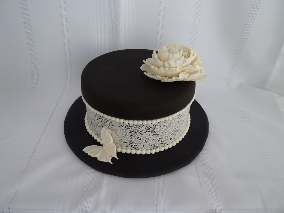 Свадебный торт шляпа