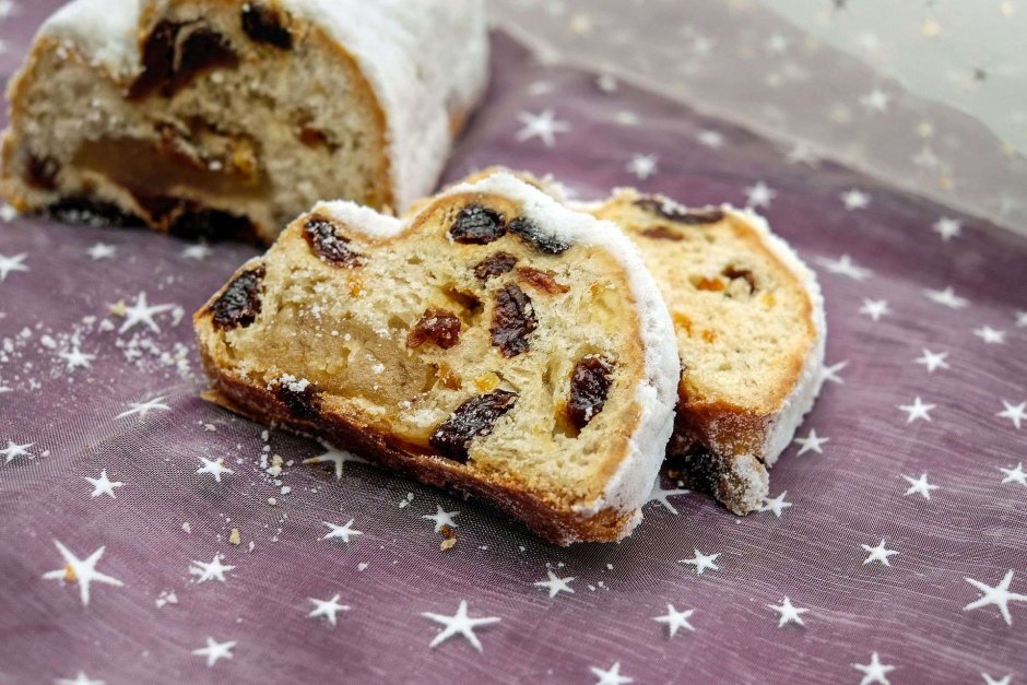 Рождественский кекс Stollen