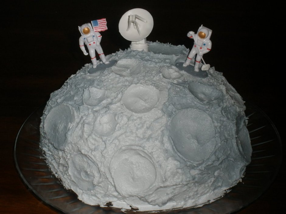 Торт поверхность Луны