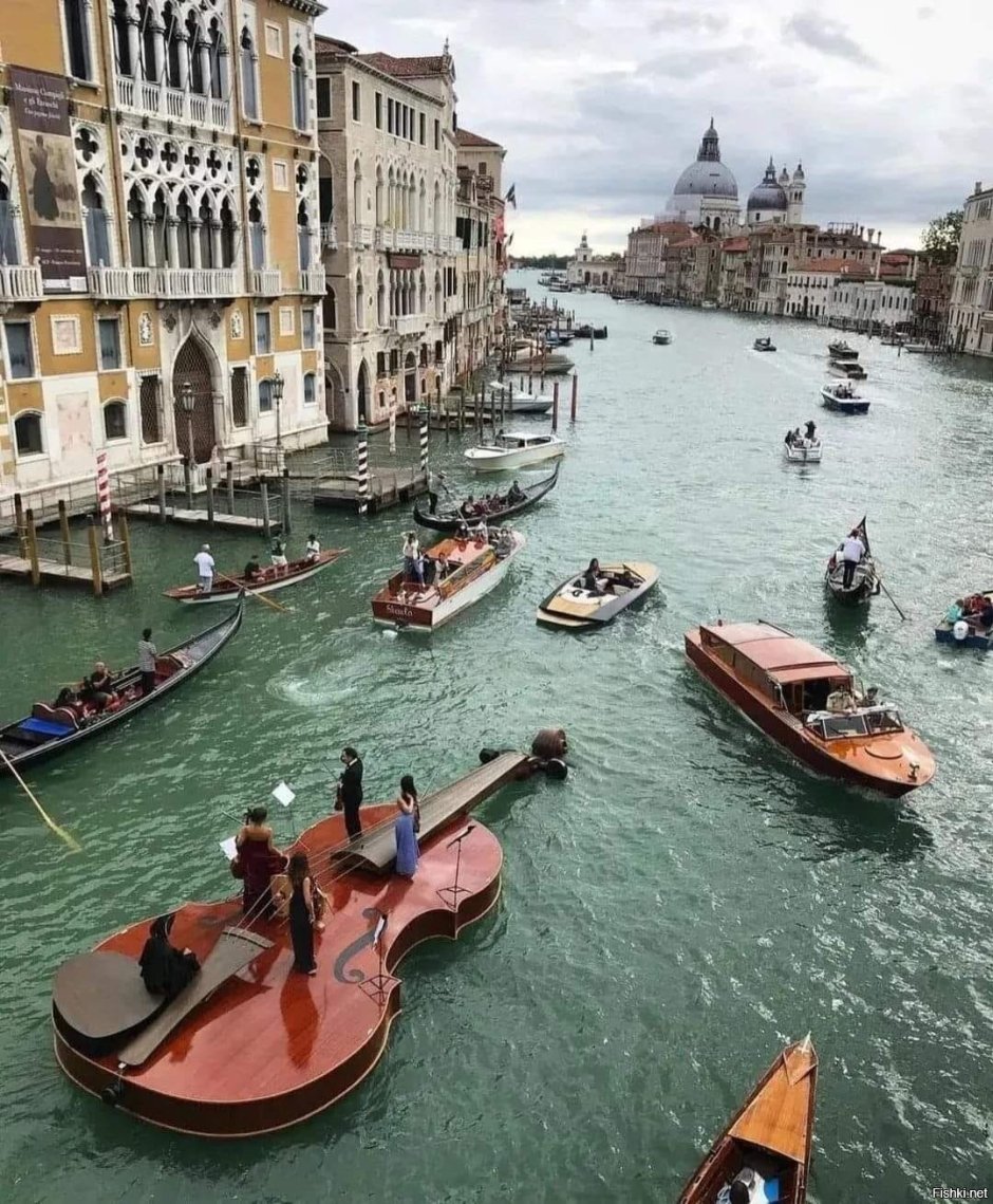 Венеция старинная живопись гондольеры