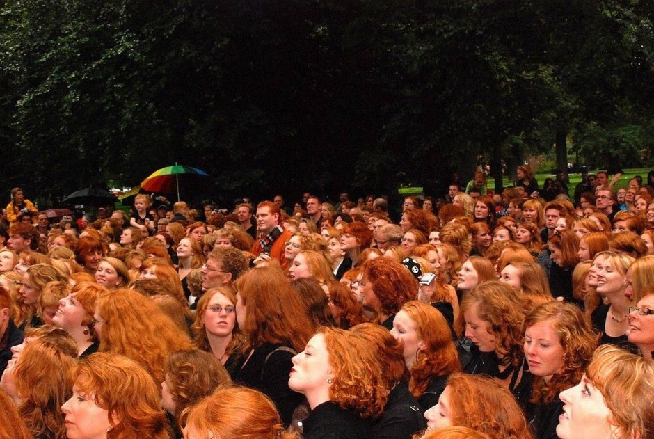 Фестиваль рыжих в Ирландии 2021