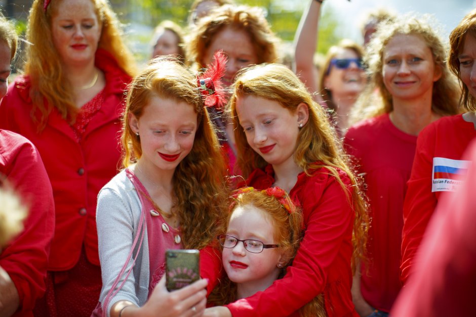 Фестиваль рыжеволосых в Ирландии