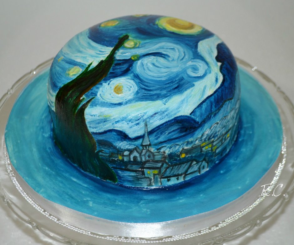 Торт van Gogh