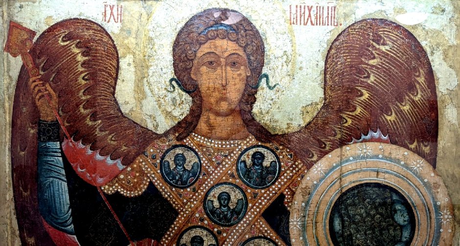 Икона Архангел Михаил Византия 14 век