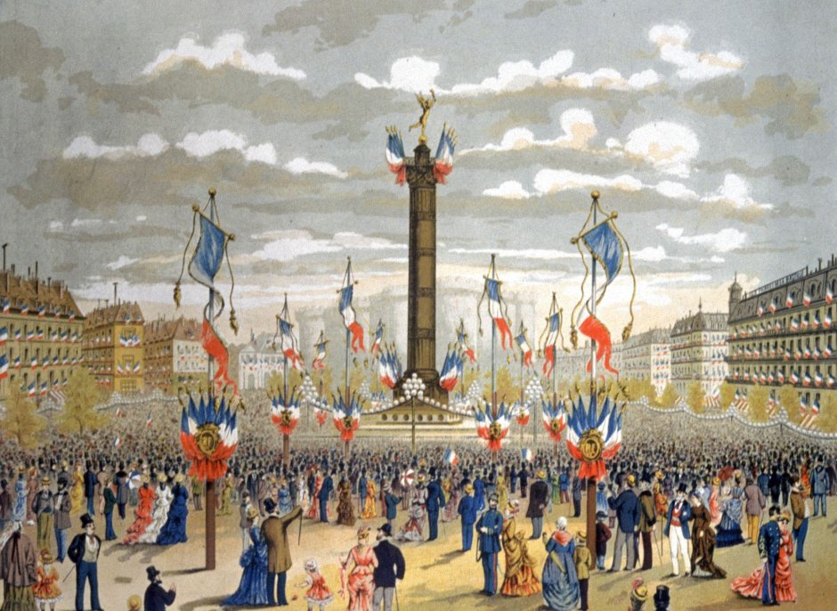 День Бастилии во Франции 1880