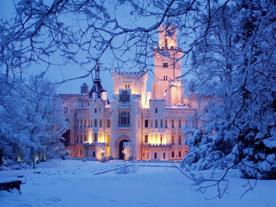 Воронеж зима дворец Ольденбургских