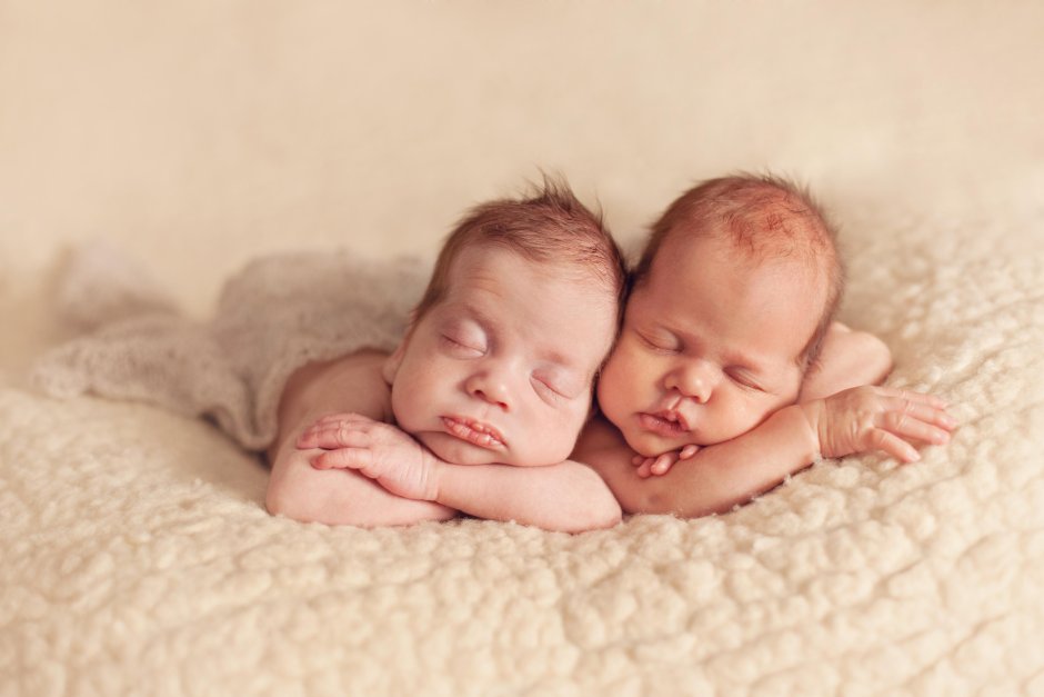 С рождением близнецов мальчиков