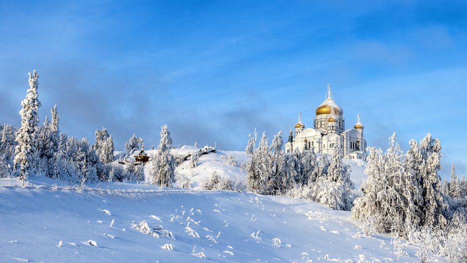 Волгоград храм зима
