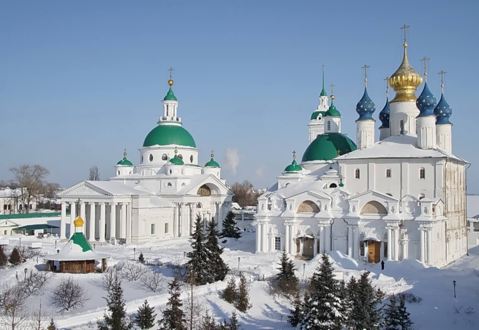 Ростов Великий Спасо-Яковлевский монастырь золотой кольцо России