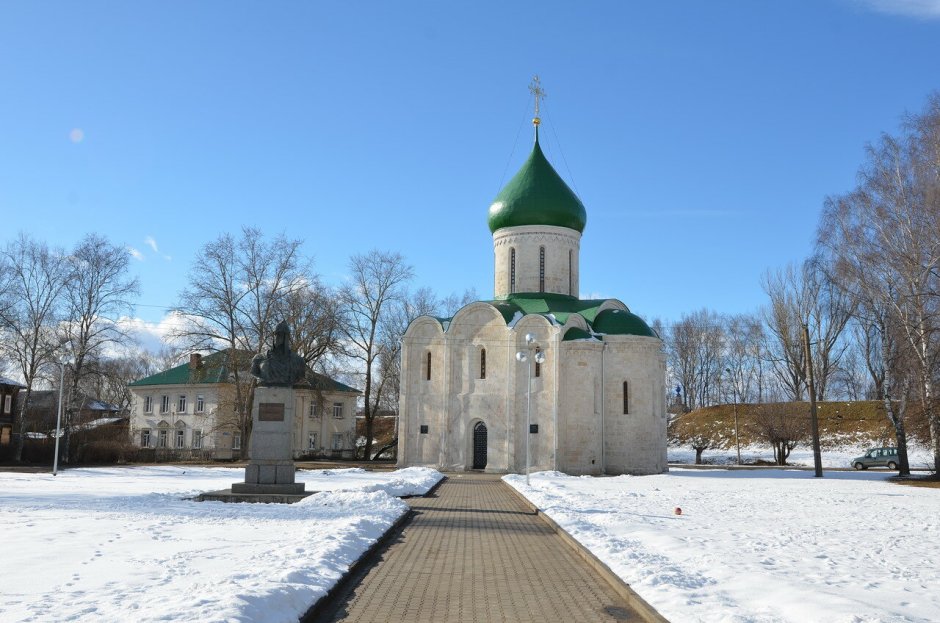 Спасо-Преображенский собор Переславль-Залесский зима