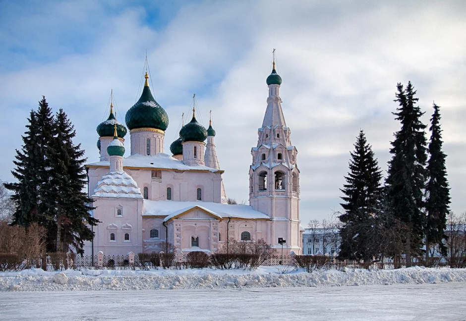 Храмы Костромы зимой