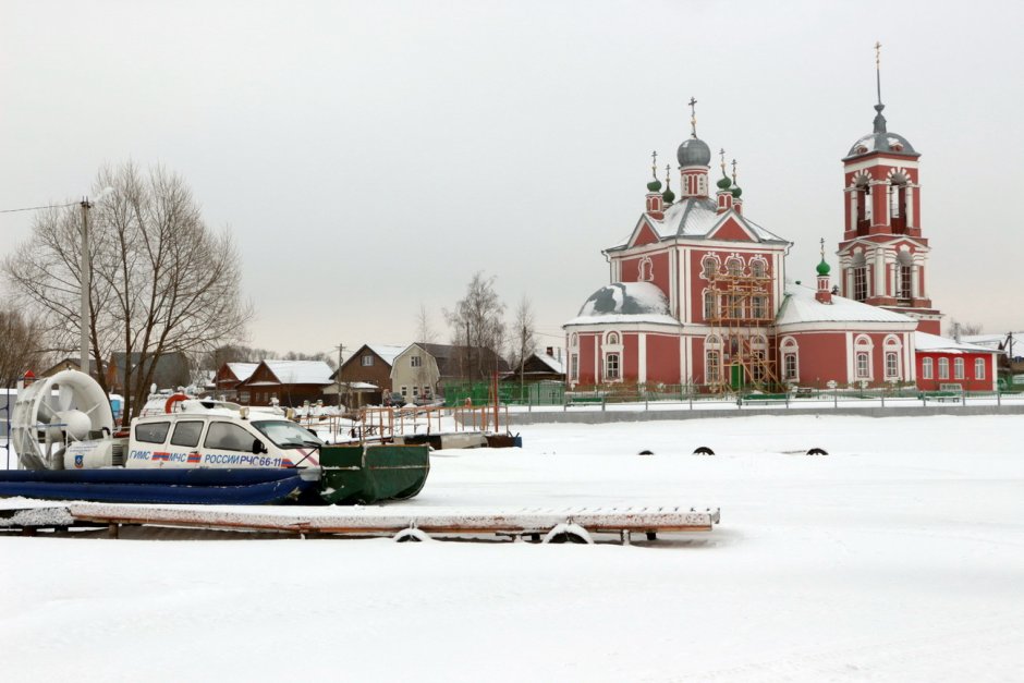 Переславль-Залесский Плещеево озеро зима