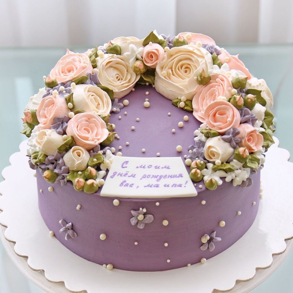 Надпись на торт маме на день рождения