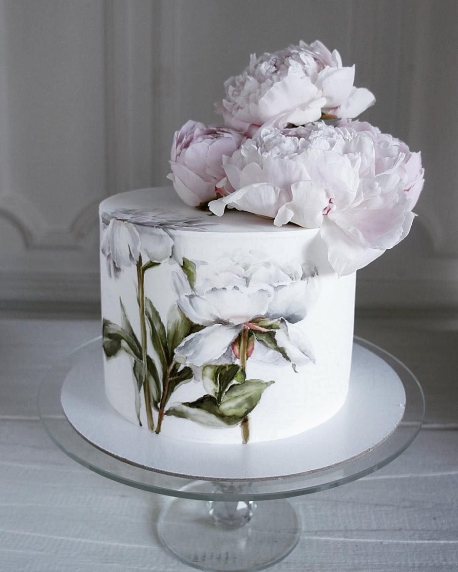 Бенто торт с цветочками