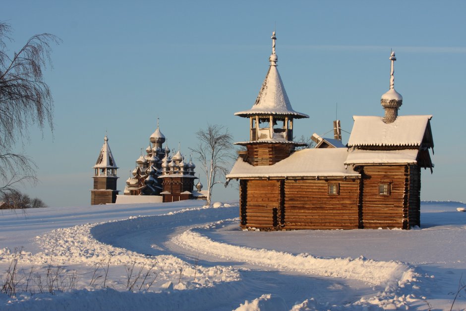 Храм в тумане Великий Новгород