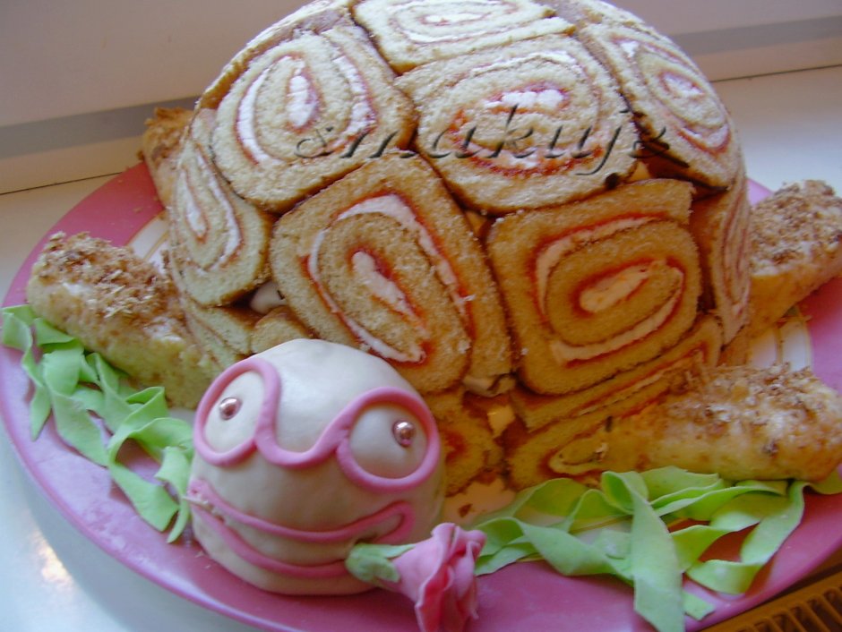 Торт черепаха Бахетле