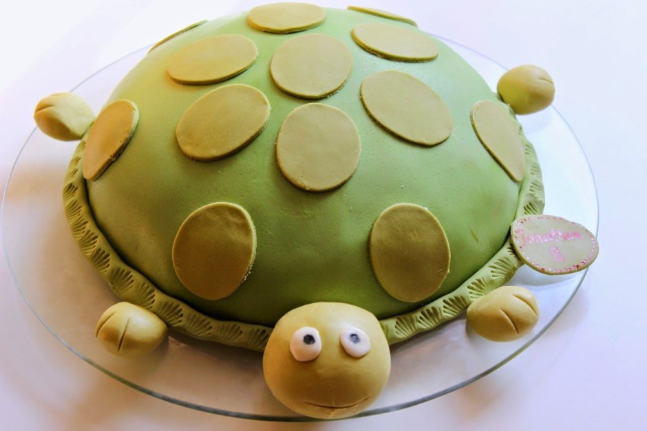 Торт зеленая черепаха