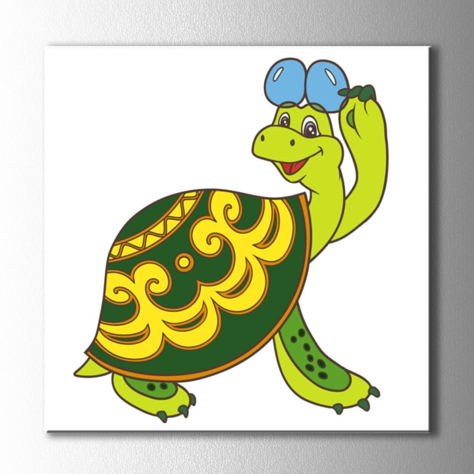 Черепаха из мультфильма Львенок и черепаха