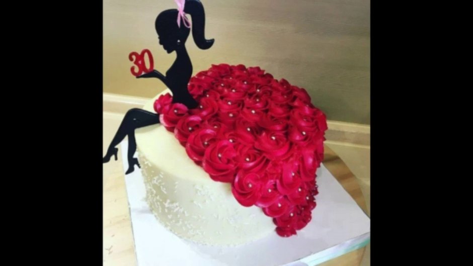 Необычный торт на день рождения девушке 30 лет