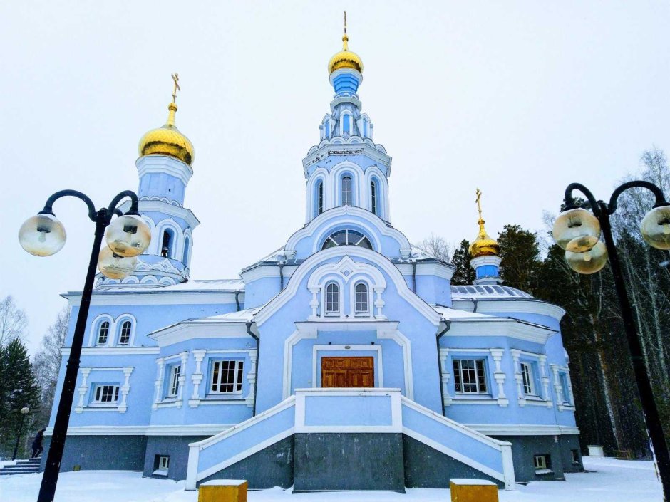 Храм Ивановской области зима