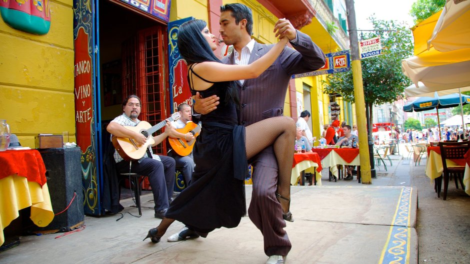 Аргентинское танго милонга
