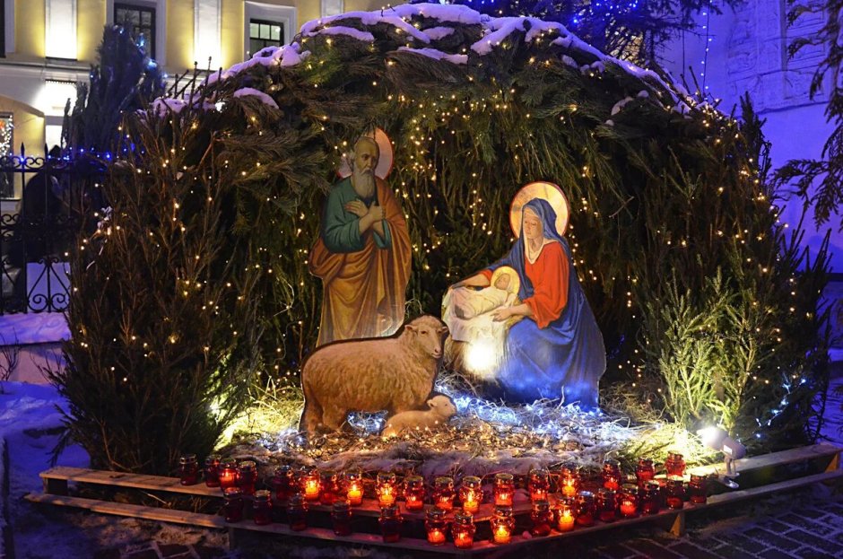 Предпразднство Рождества Христова икона