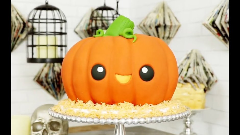 Торт в стиле Хэллоуин