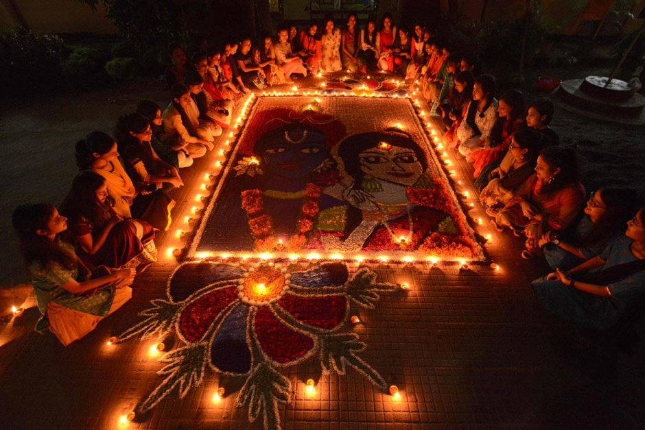 Дивали фестиваль огней в Индии