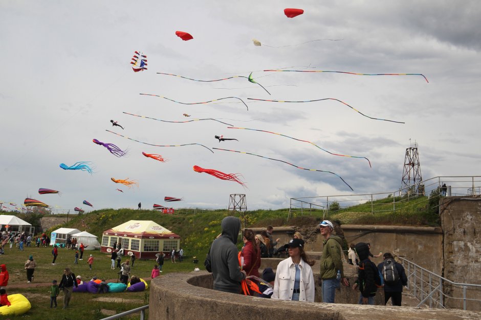 Парк Степанова Иваново фестиваль воздушных змеев
