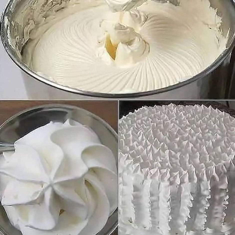 Консистенция крема для торта
