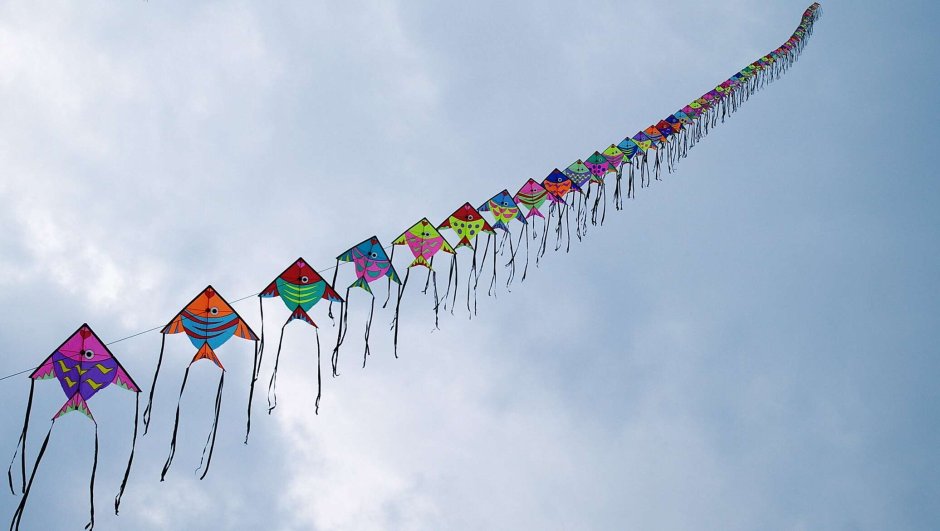 Фестиваль воздушных змеев в Таиланде