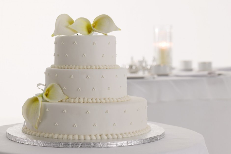 Украшение свадебного торта