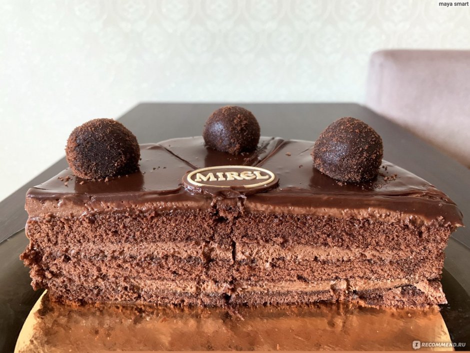 Торт шоколадный Наполеон Мирель