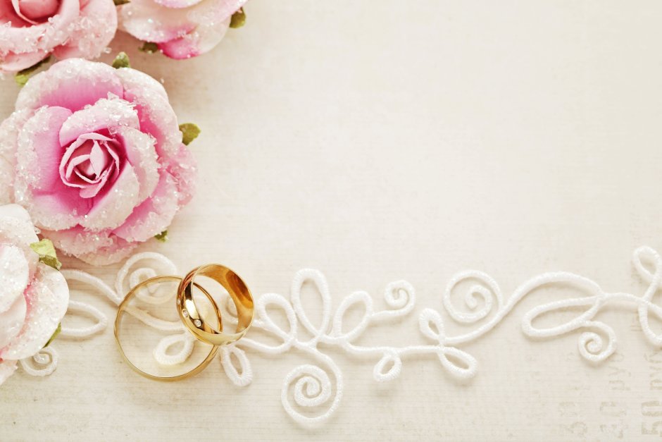 Обручальные кольца с цветами