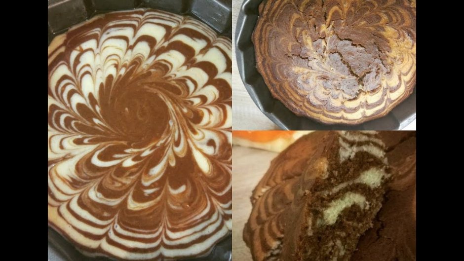 Украшение торта Зебра шоколадом