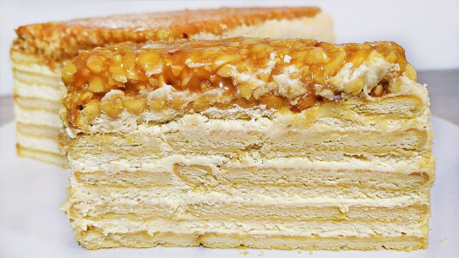 Карамельный торт без выпечки Алена Митрофанова