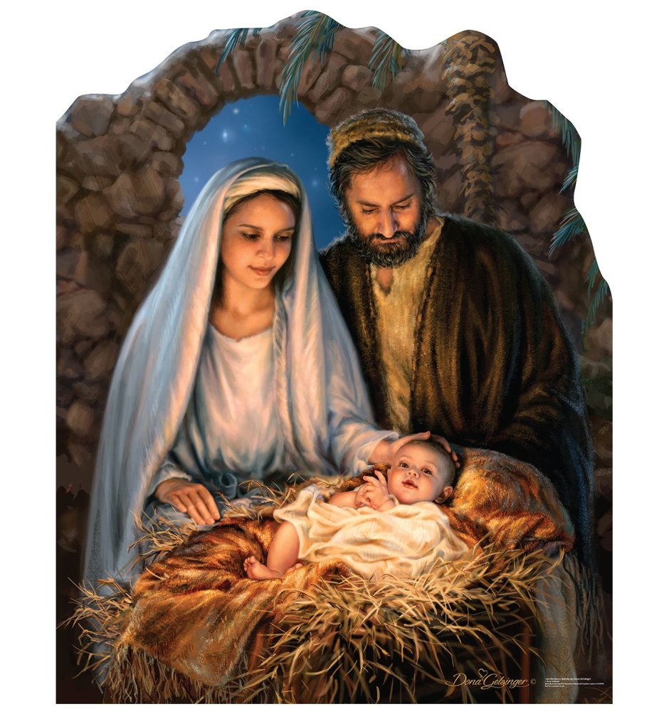 Дева Мария , Иосиф рождение Христа