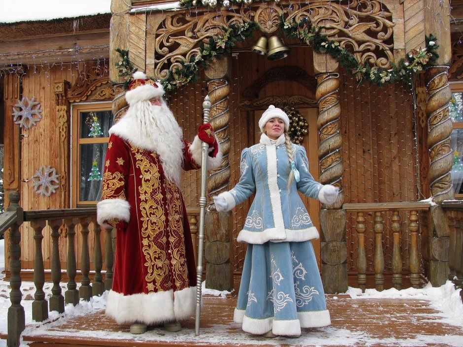 Дед Мороз и Снегурочка Великий Устюг
