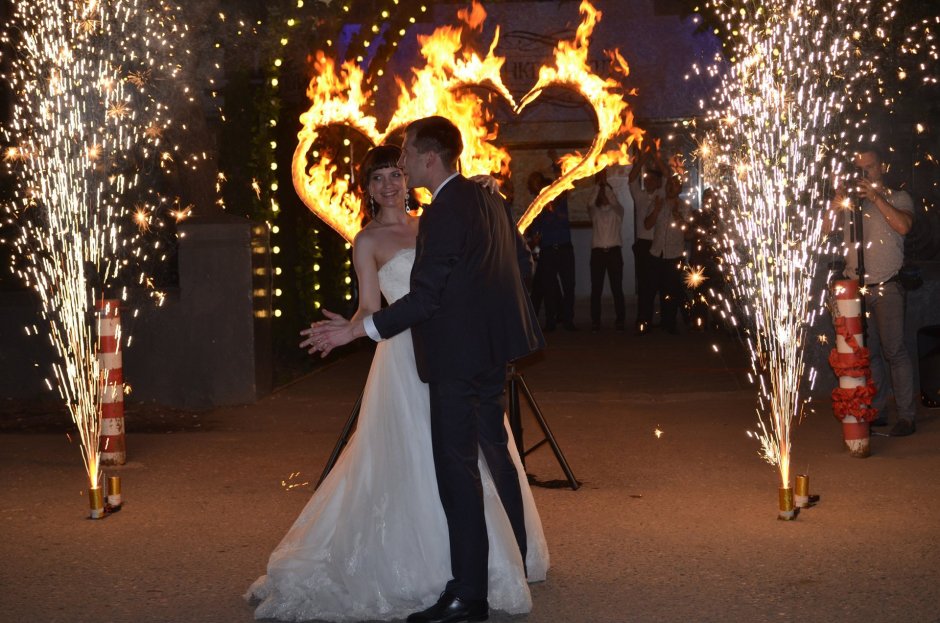 Огненное сердце на свадьбу