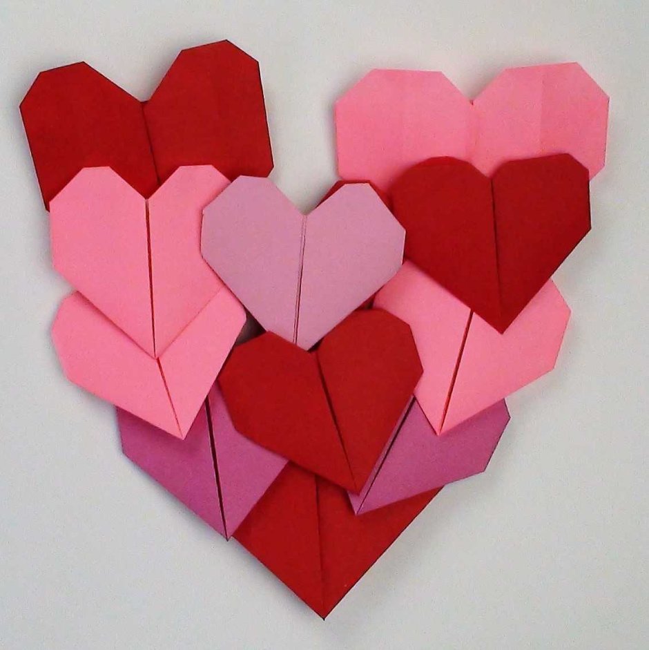 Оригами на день Святого Валентина