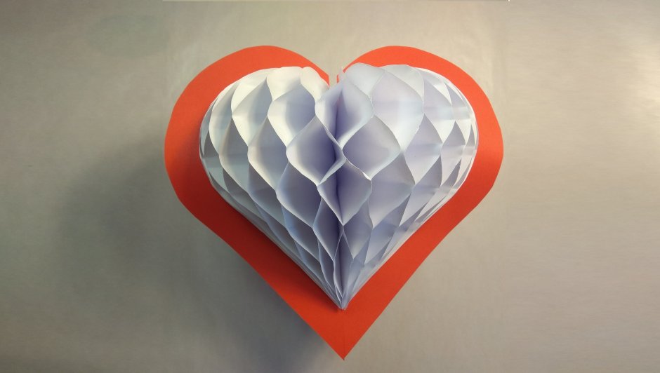 Паперкрафт сердце